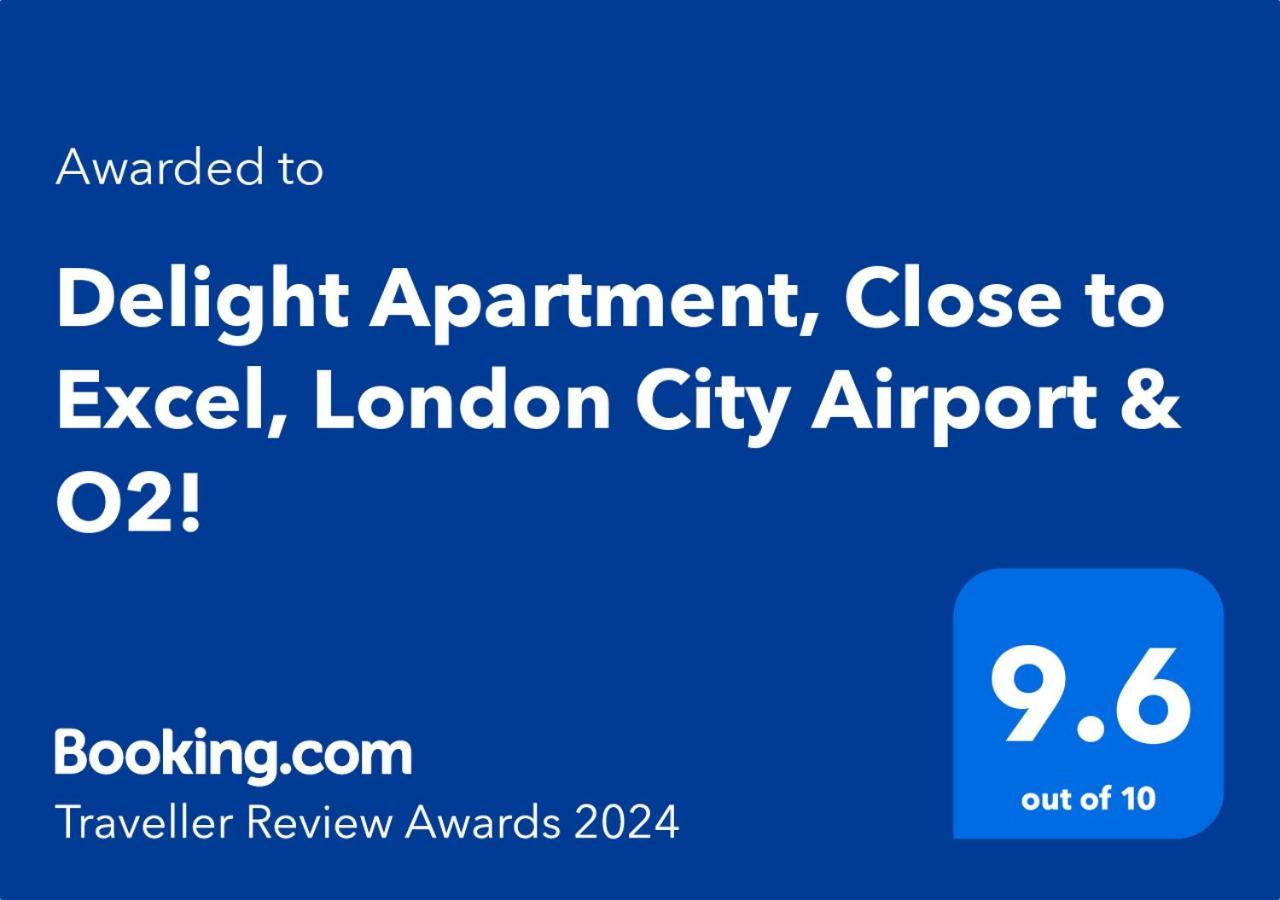Delight Apartment, Close To Excel, London City Airport & O2! Exteriér fotografie